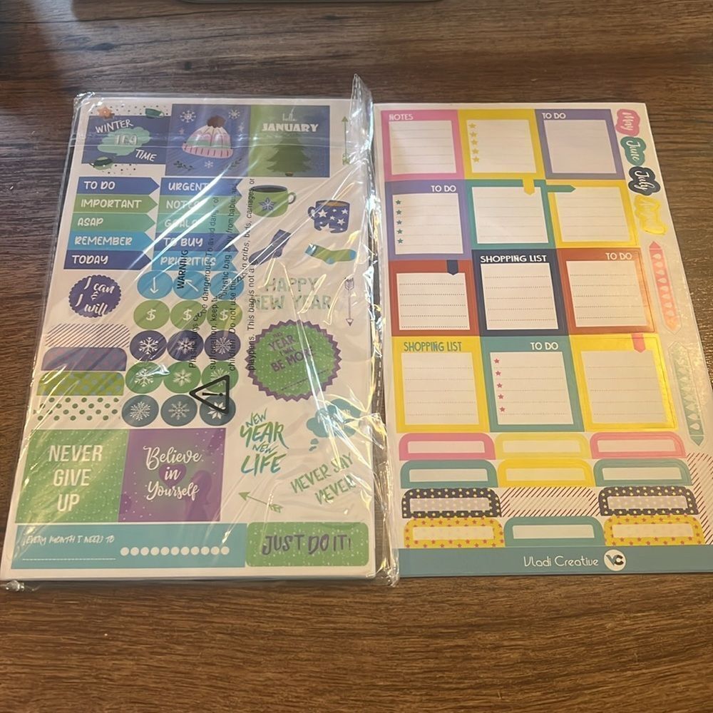 Planner Stickers - Colorful Set - Picture 3 of 4
